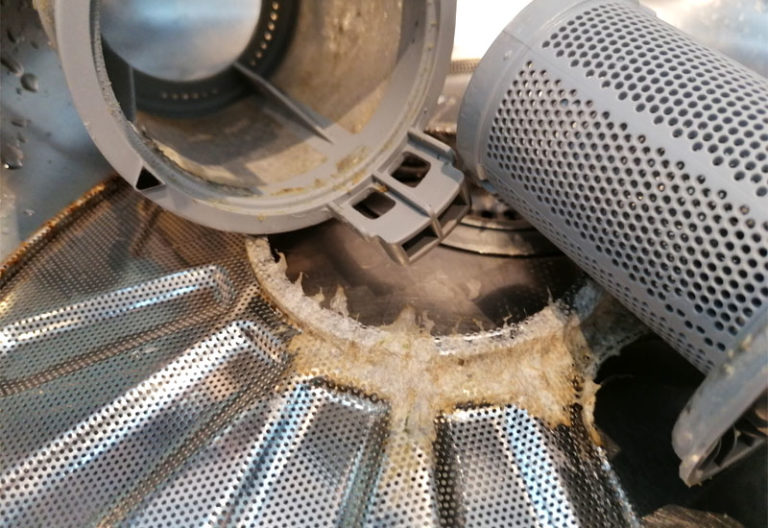 Dirty Dishwasher Filter 768x528 